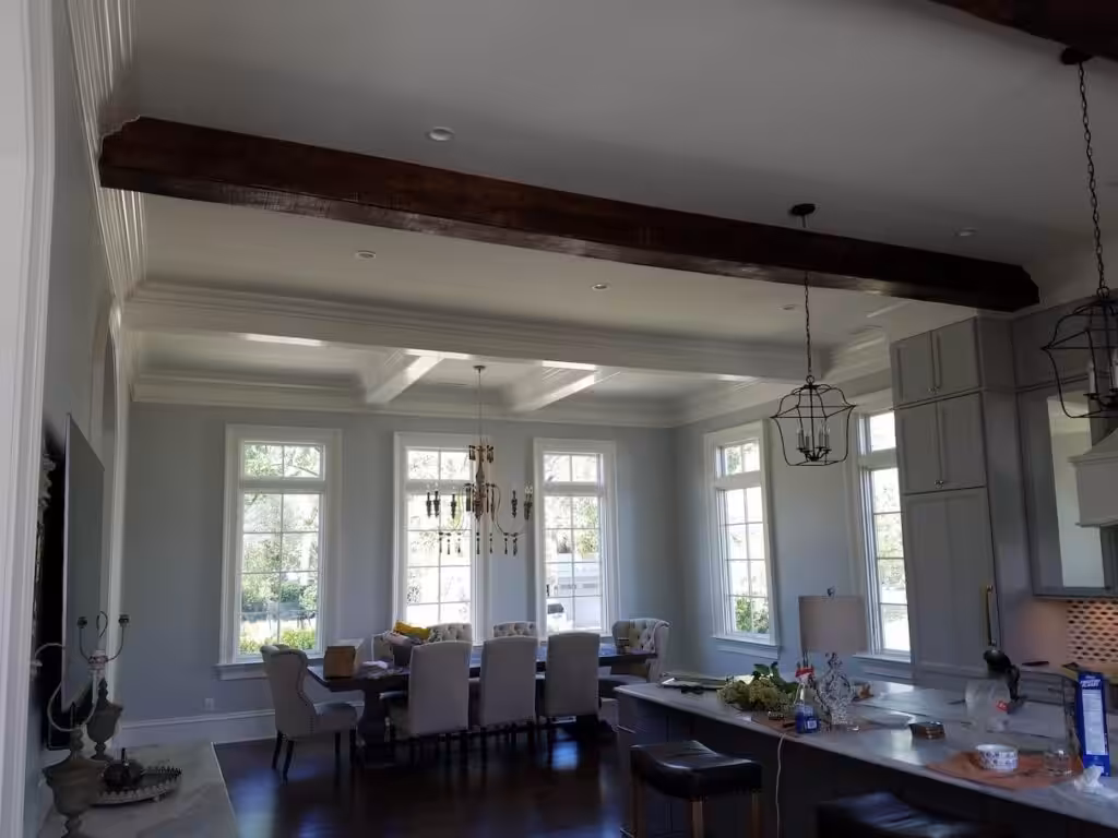 Interior painting service with fresh wall colors