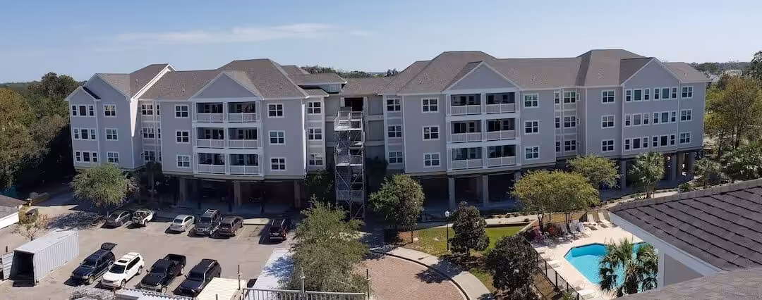 Condo Painting at Pelican Point, Folly Beach, SC