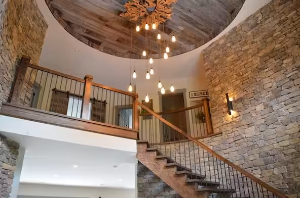 Specialty paint finishes adding texture and depth